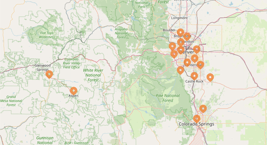 Service Area Map